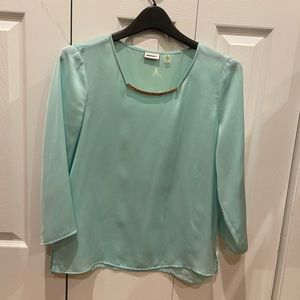DKNY silk like shirt